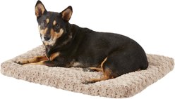 MidWest Quiet Time Ombre Swirl Dog Crate Mat, Taupe, 30-in