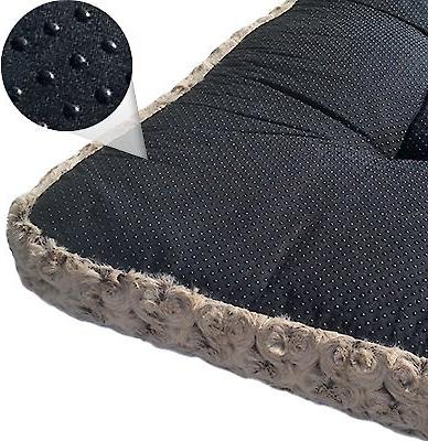 Show full view: MidWest Quiet Time Ombre Swirl Dog Crate Mat, Taupe, 30-in slide 8 of 11