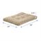 Show in main carousel: MidWest Quiet Time Ombre Swirl Dog Crate Mat, Taupe, 36-in slide 8 of 10