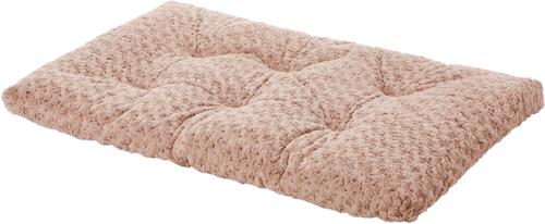 Show full view: MidWest Quiet Time Ombre Swirl Dog Crate Mat, Taupe, 48-in slide 3 of 10
