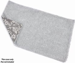 MidWest Quiet Time Reversible Crate Pan Cover Dog & Cat Crate, Gray, Intermediate slide 2 of 9