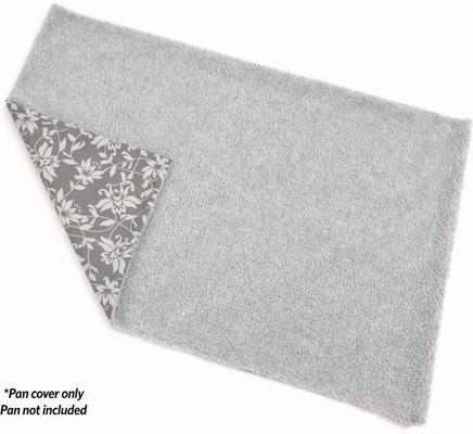 Show full view: MidWest Quiet Time Reversible Crate Pan Cover Dog & Cat Crate, Gray, Large  slide 2 of 8