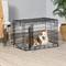 Show in main carousel: MidWest Quiet Time Reversible Crate Pan Cover Dog & Cat Crate, Gray, Medium slide 5 of 9