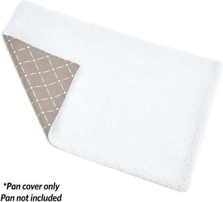 Show full view: MidWest Quiet Time Reversible Crate Pan Cover Dog & Cat Crate, Mushroom, Intermediate slide 2 of 10