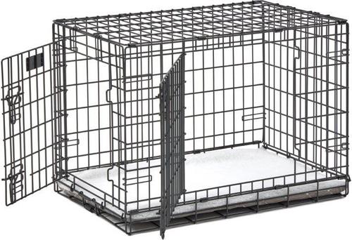 Show full view: MidWest Quiet Time Reversible Crate Pan Cover Dog & Cat Crate, Mushroom, Medium slide 4 of 9