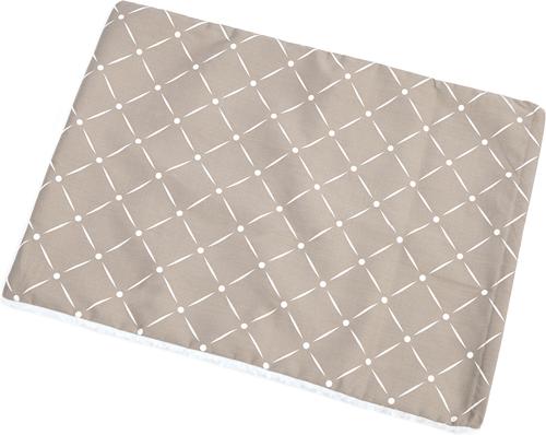 Show full view: MidWest Quiet Time Reversible Crate Pan Cover Dog & Cat Crate, Mushroom, Small slide 6 of 9