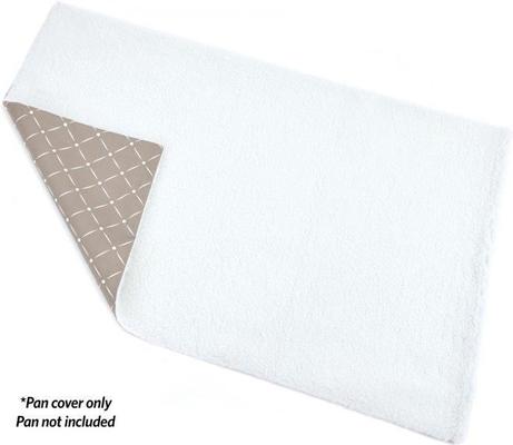 Show full view: MidWest Quiet Time Reversible Crate Pan Cover Dog & Cat Crate, Mushroom, X-Large slide 2 of 9