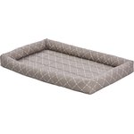 MidWest QuietTime Couture Ashton Bolster Dog Crate Mat