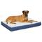 Show in main carousel: MidWest QuietTime Couture Donovan Orthopedic Pillow Dog Bed with Removable Cover, Blue/White, Giant slide 1 of 8