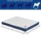 Show in main carousel: MidWest QuietTime Couture Donovan Orthopedic Pillow Dog Bed with Removable Cover, Blue/White, Giant slide 4 of 8
