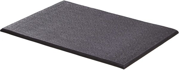 Show full view: MidWest QuietTime Cushioned Antimicrobial Dog Crate Mat, Black, Large slide 1 of 6