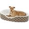 Show in main carousel: MidWest QuietTime Defender Orthopedic Bolster Cat & Dog Bed with Removable Cover, Brown, 42-in slide 5 of 11