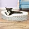 Show in main carousel: MidWest QuietTime Defender Orthopedic Bolster Cat & Dog Bed with Removable Cover, Gray, 35-in slide 1 of 11