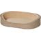 Show in main carousel: MidWest QuietTime Deluxe Hudson Bolster Cat & Dog Bed with Removable Cover, Tan, Medium slide 1 of 5