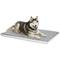 Show in main carousel: MidWest QuietTime Geo Print & Fleece Reversible Dog Crate Mat, Gray, X-Large slide 1 of 6