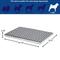 Show in main carousel: MidWest QuietTime Geo Print & Fleece Reversible Dog Crate Mat, Gray, X-Large slide 3 of 6
