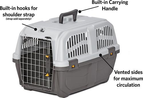 Show full view: MidWest Skudo Standard Plastic Dog & Cat Kennel, 22-in slide 3 of 11