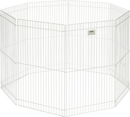 Show full view: MidWest Small Pet Exercise Pen, White, Medium slide 6 of 7