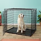 MidWest Solution Series XX-Large Heavy Duty Double Door Wire Dog Crate, 54-in L x 37-in W x 45-in H