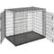 Show in main carousel: MidWest Solution Series XX-Large Heavy Duty Double Door Wire Dog Crate, 54-in L x 37-in W x 45-in H slide 4 of 8