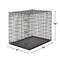 Show in main carousel: MidWest Solution Series XX-Large Heavy Duty Single Door Wire Dog Crate, 54-in L x 37-in W x 45-in H slide 5 of 6