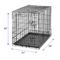 Show in main carousel: MidWest Solutions Series Side by Side Double Door Collapsible SUV Dog Crate, 36 inch slide 3 of 9