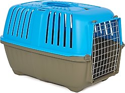 MidWest Spree Plastic Dog & Cat Kennel, 24-in, Blue slide 2 of 5