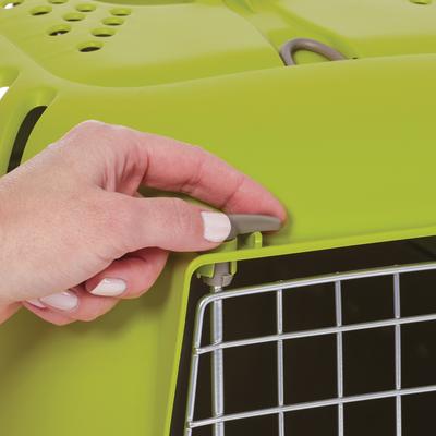 Show full view: MidWest Spree Plastic Dog & Cat Kennel, 24-in, Green slide 4 of 8