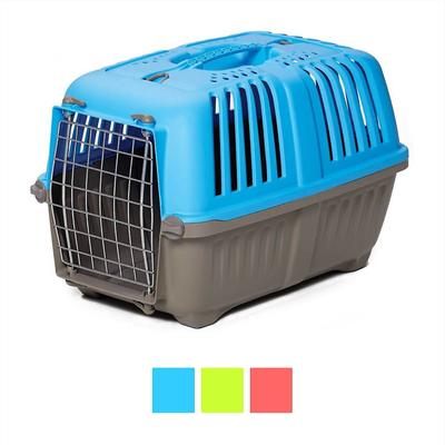 Show full view: MidWest Spree Plastic Dog & Cat Kennel, Blue, 19-in slide 3 of 11