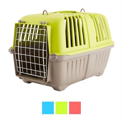 Show full view: MidWest Spree Plastic Dog & Cat Kennel, Green, 19-in slide 2 of 11