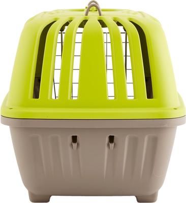 Show full view: MidWest Spree Plastic Dog & Cat Kennel, Green, 19-in slide 3 of 11