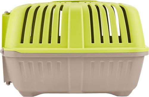 Show full view: MidWest Spree Plastic Dog & Cat Kennel, Green, 22-in slide 8 of 12