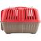 Show in main carousel: MidWest Spree Plastic Dog & Cat Kennel, Red, 19-in slide 7 of 11