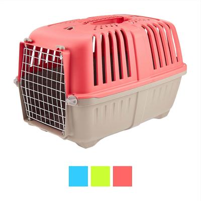 Show full view: MidWest Spree Plastic Dog & Cat Kennel, Red, 22-in slide 3 of 12
