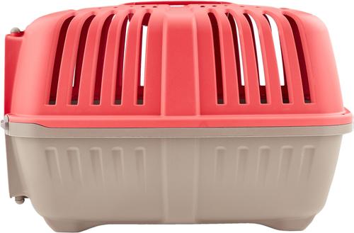 Show full view: MidWest Spree Plastic Dog & Cat Kennel, Red, 22-in slide 8 of 12