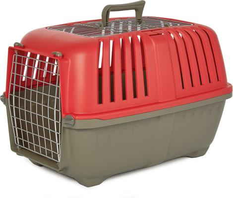 Show full view: MidWest Spree Two-Door Dog Carrier, Red slide 3 of 8