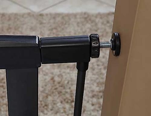 Show full view: MidWest Steel Pet Gate, 39-in, 2 count, Graphite slide 2 of 7