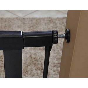MidWest Steel Pet Gate, Graphite, 39-in