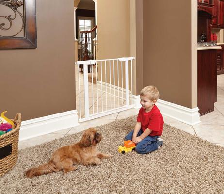 Show full view: MidWest Steel Pet Gate, White, 29-in slide 7 of 11