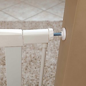 MidWest Steel Pet Gate, White, 39-in