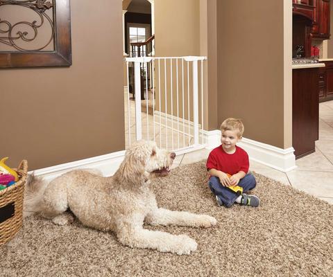 Show full view: MidWest Steel Pet Gate, White, 39-in slide 6 of 10