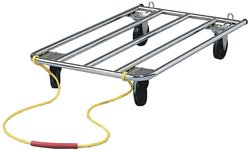 MidWest Tubular Crate Dolly, Silver