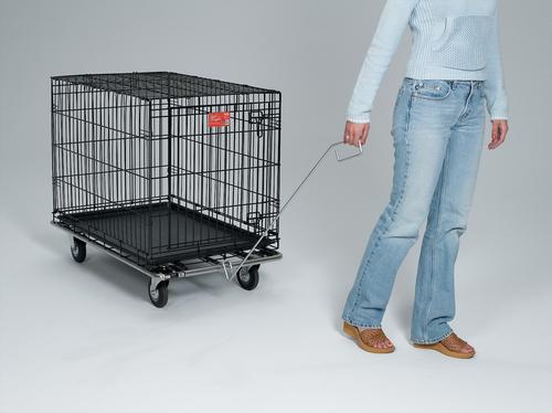 Show full view: MidWest Tubular Crate Dolly, Silver slide 3 of 3