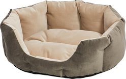 MidWest Tulip Style Dog & Cat Bed, Gray, X-Small