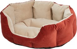MidWest Tulip Style Dog & Cat Bed, Russet, X-Small