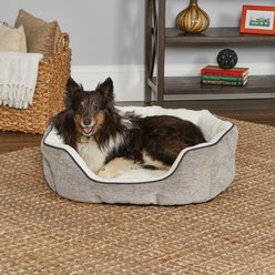 MidWest Tulip Style Dog & Cat Bed, Taupe, Small slide 2 of 4