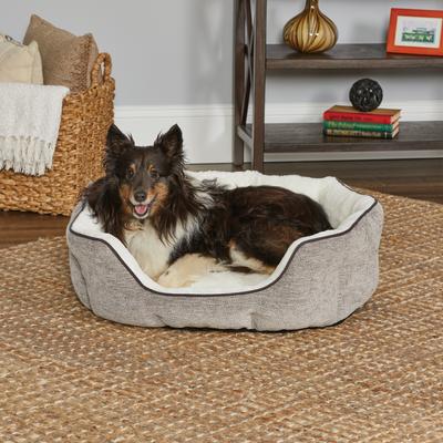 Show full view: MidWest Tulip Style Dog & Cat Bed, Taupe, Small slide 2 of 4