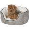 Show in main carousel: MidWest Tulip Style Dog & Cat Bed, Taupe, X-Small slide 1 of 4