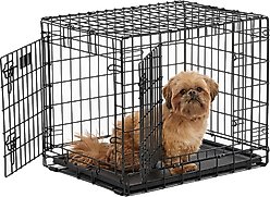 MidWest Ultima Pro Double Door Collapsible Wire Dog Crate, 24 inch