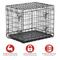 Show in main carousel: MidWest Ultima Pro Double Door Collapsible Wire Dog Crate, 24 inch slide 2 of 8